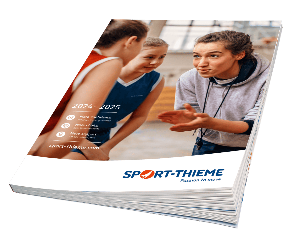Ein Bild von dem internationalen Sport-Thieme Katalog. 