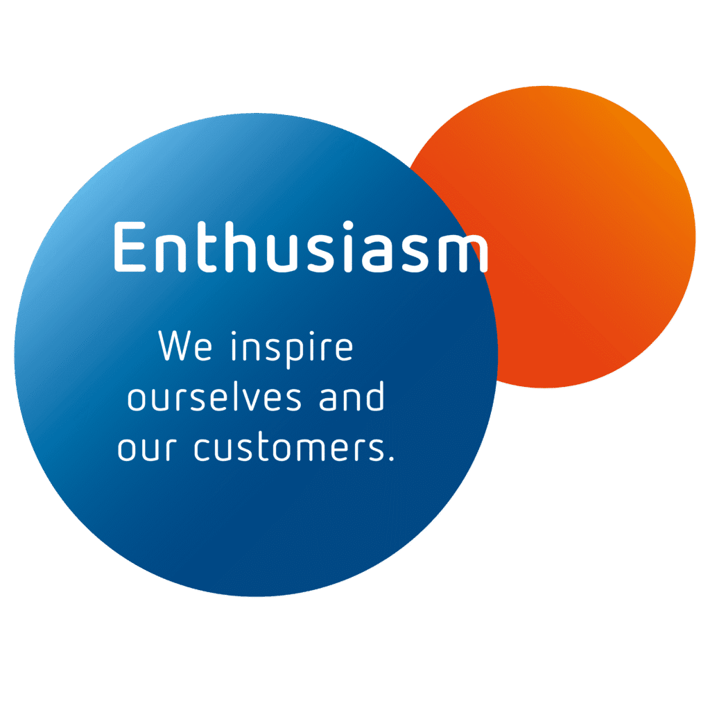 Sport-Thieme mission statement graphic on the topic of enthusiasm