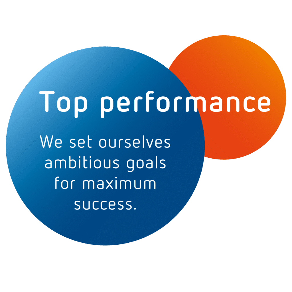 Sport-Thieme mission statement graphic on the topic of top performance